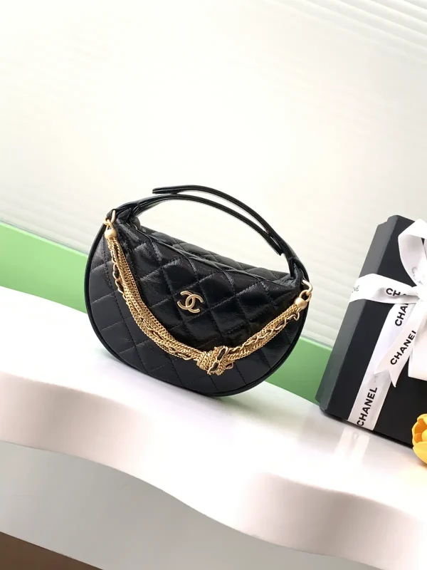 Chanel Quilted Top Handle Bag image 1