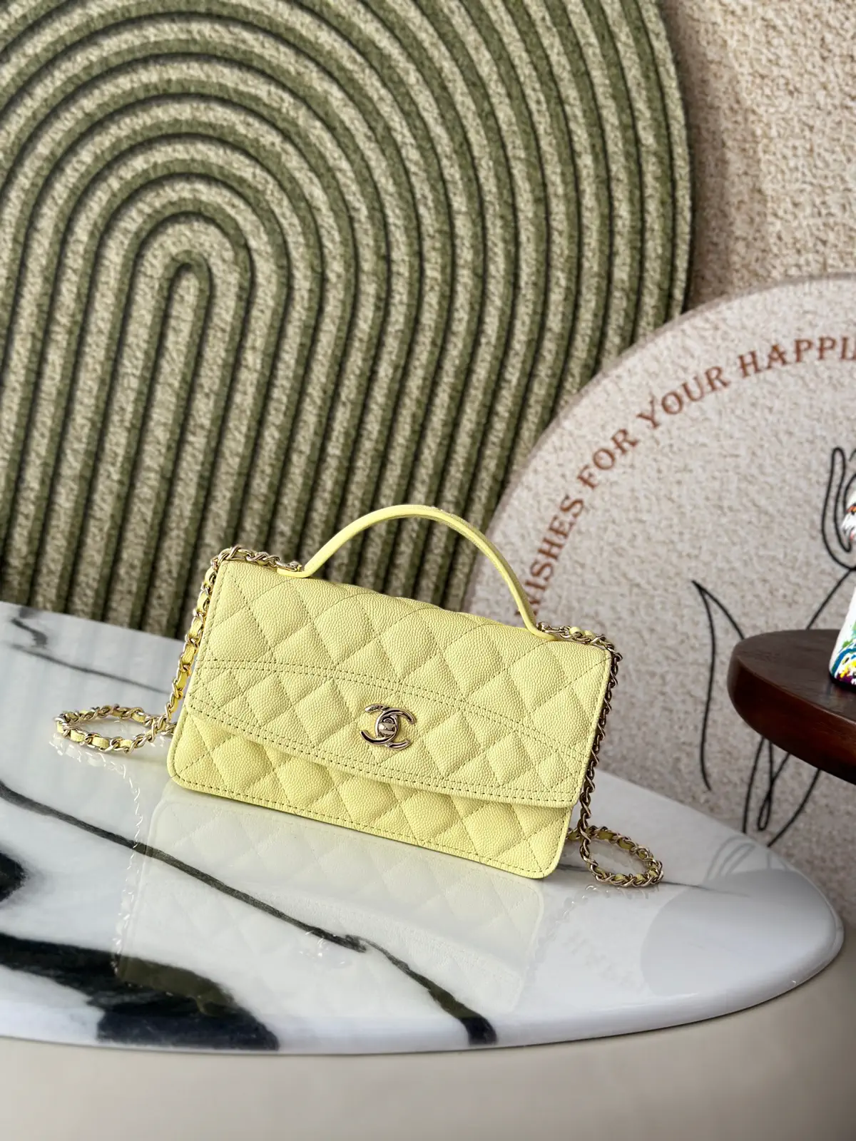 Chanel Quilted Chain Crossbody Bag image 1