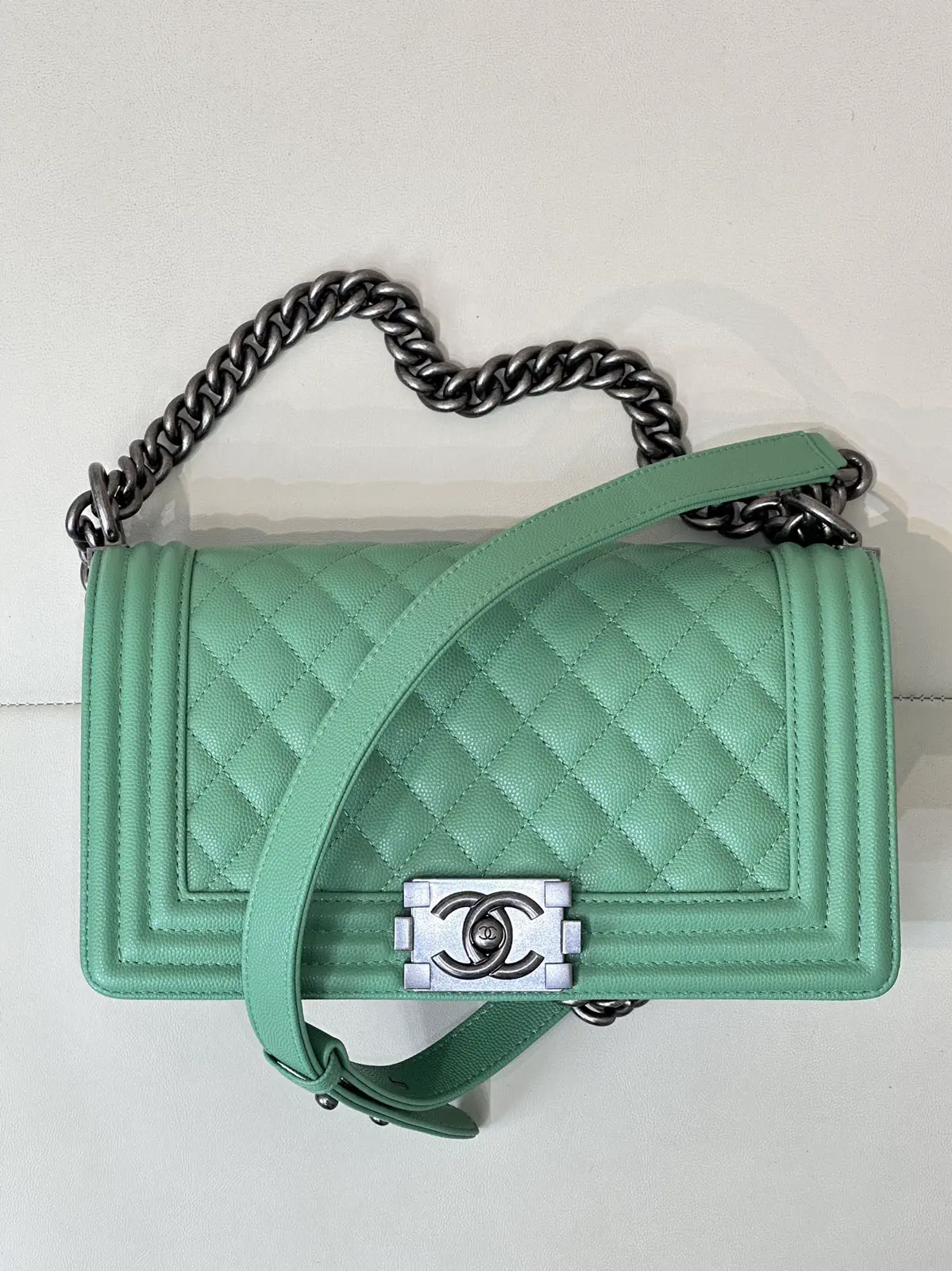 Chanel Quilted Boy Flap Shoulder Bag image 1