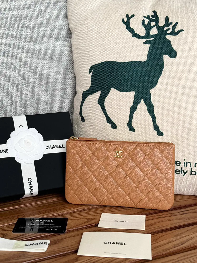 Chanel Quilted Clutch image 1