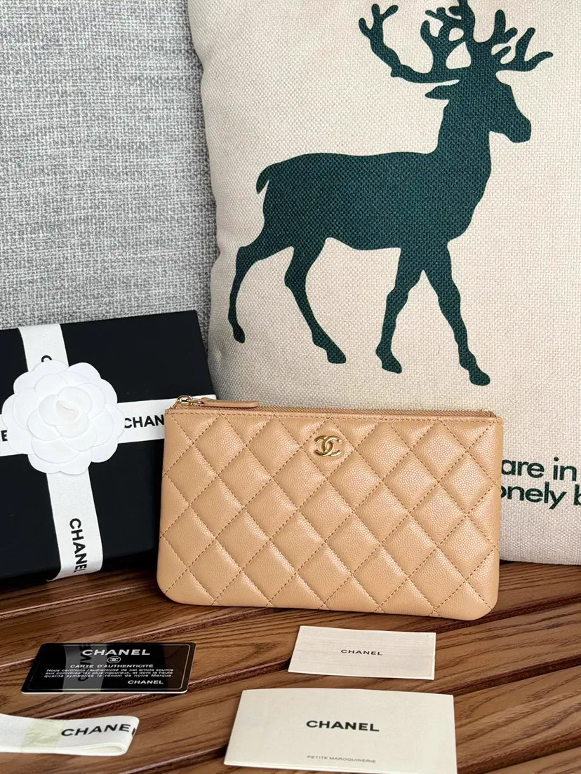 Chanel Quilted Clutch image 1