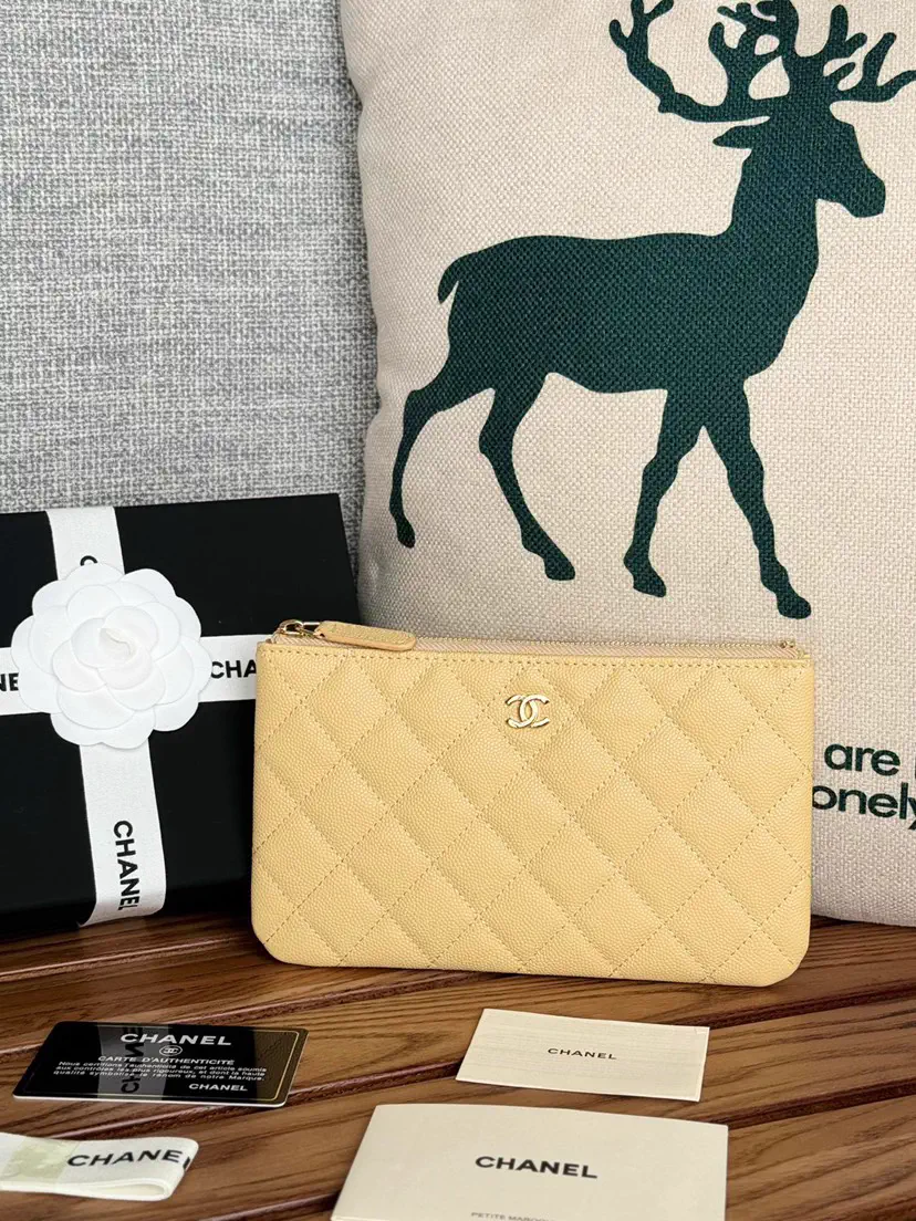 Chanel Quilted Clutch image 1