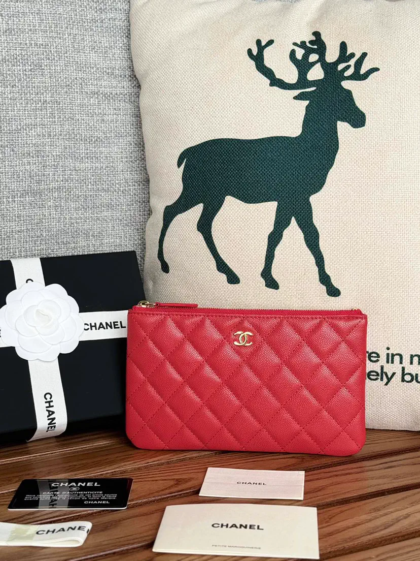 Chanel Quilted Clutch image 1