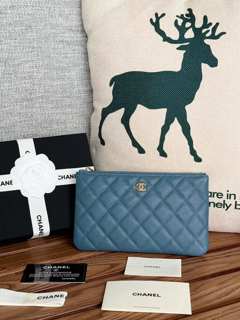 Chanel Quilted Clutch image 1
