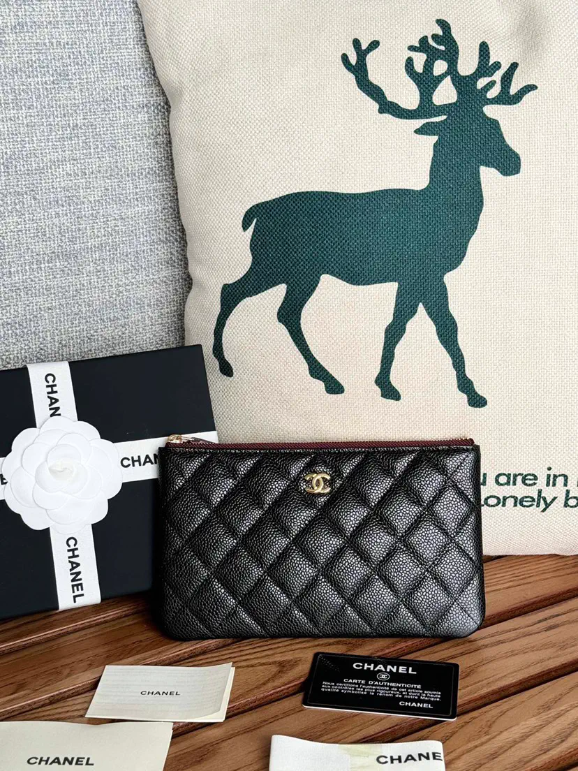 Chanel Quilted Clutch image 1