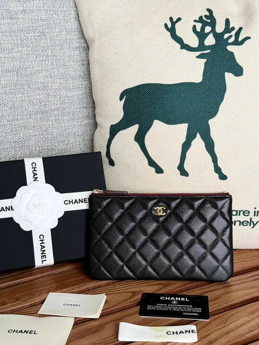 Chanel Quilted Clutch image 1