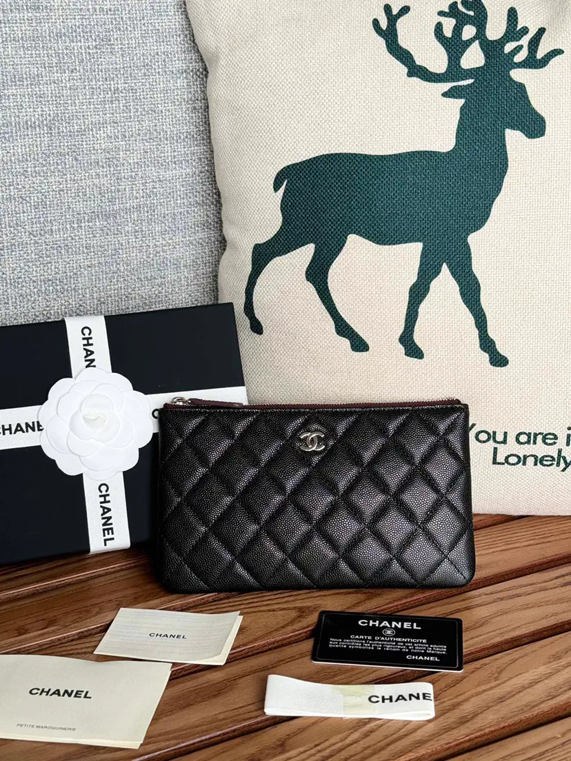 Chanel Quilted Clutch image 1