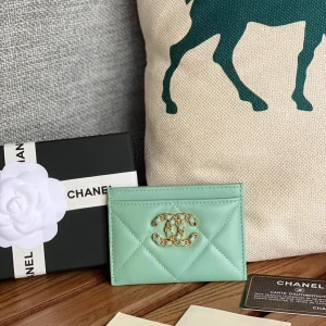 Chanel Quilted Card Holder image 1