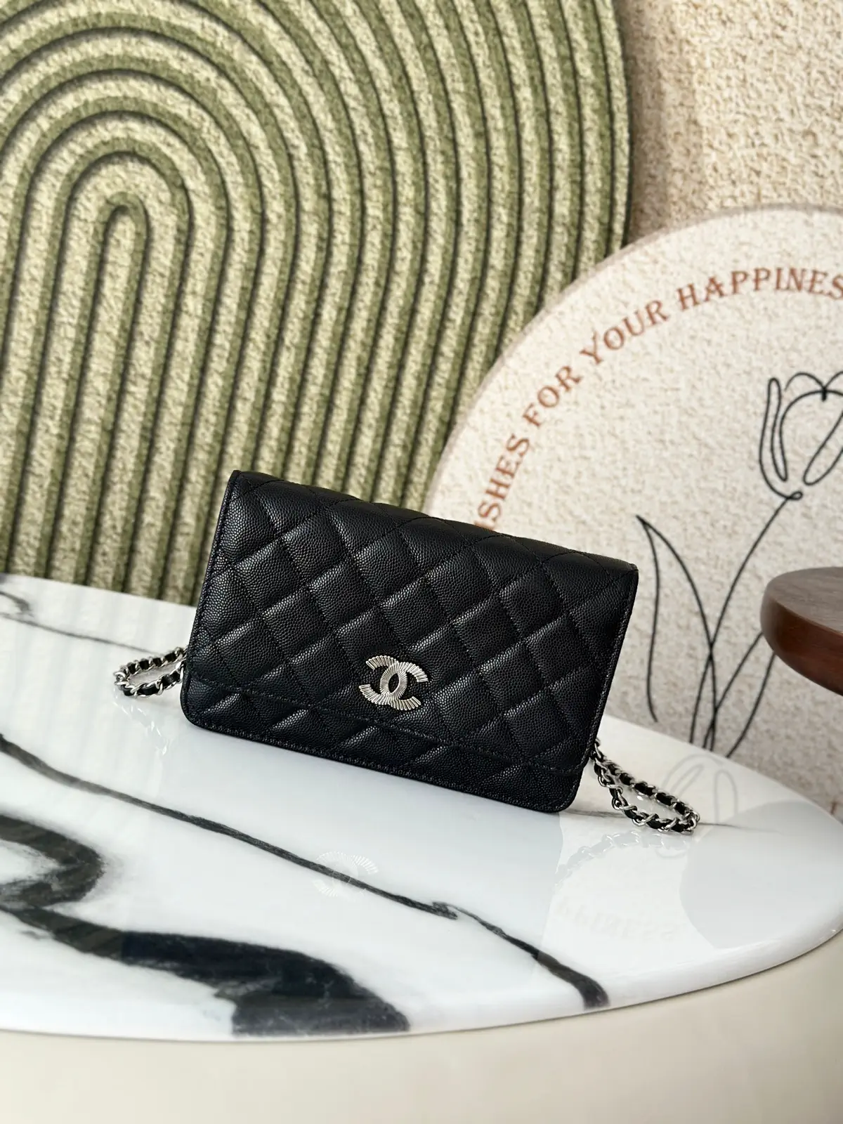 Chanel Quilted WOC Crossbody Bag image 1