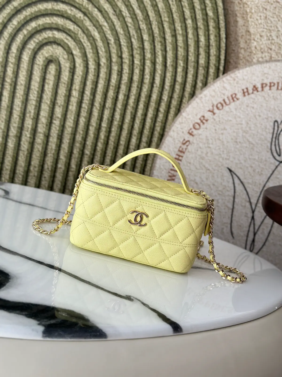 Chanel Quilted Chain Crossbody Bag image 1