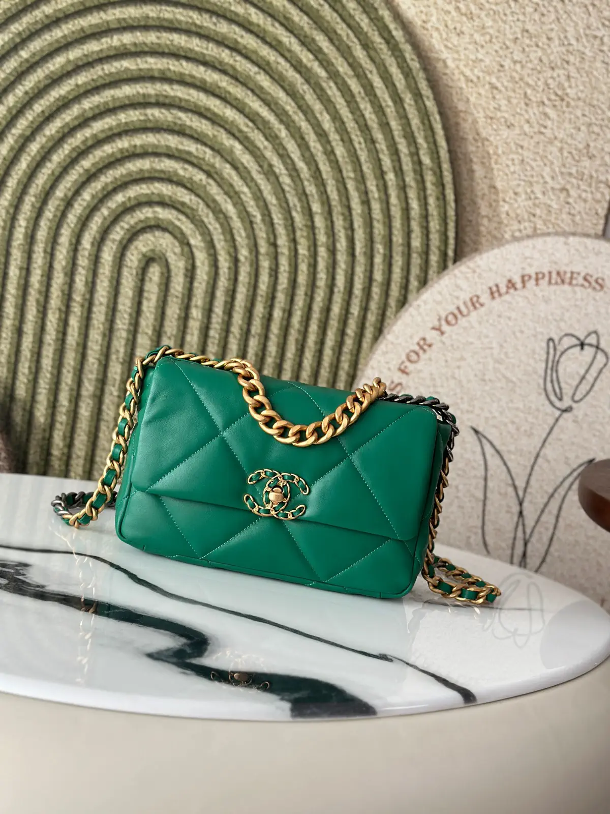 Chanel Quilted Chain 19 Bag image 1