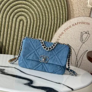 Chanel Quilted Denim 19 Bag image 1