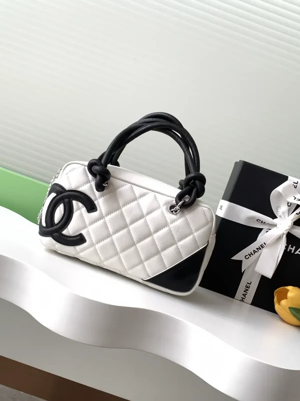 Chanel Quilted Top Handle Bag image 1