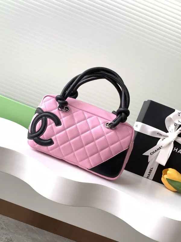 Chanel Quilted Top Handle Bag image 1
