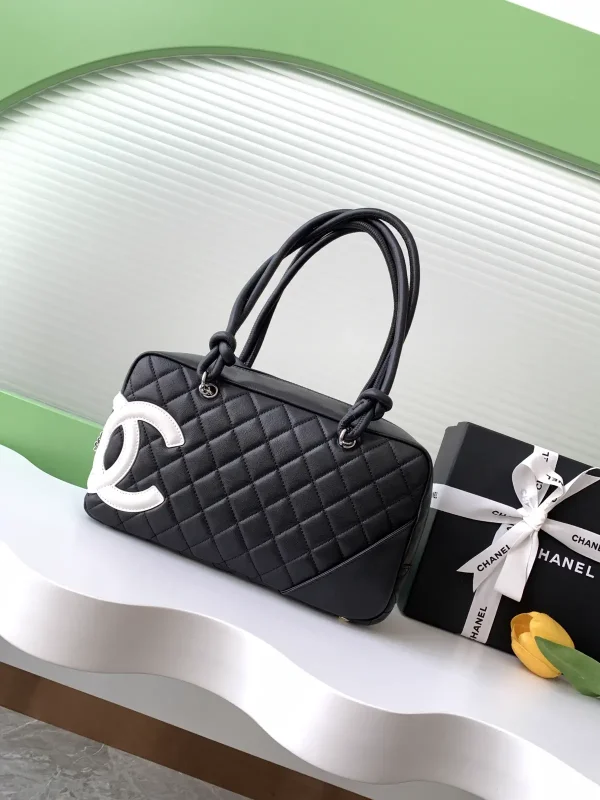 Chanel Quilted Top Handle Bag image 1