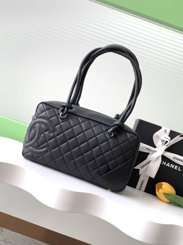 Chanel Quilted Top Handle Bag image 1