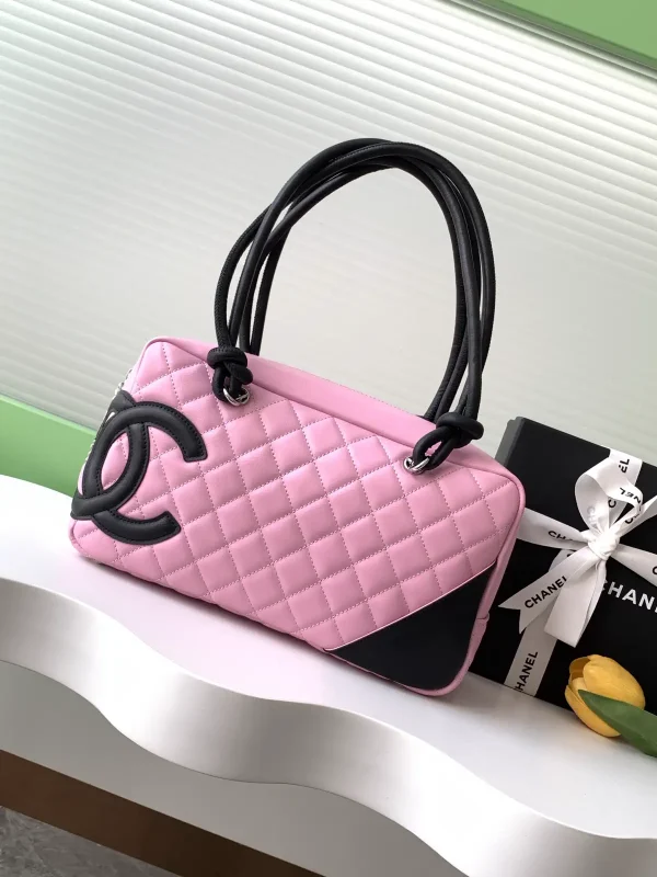 Chanel Quilted Top Handle Bag image 1