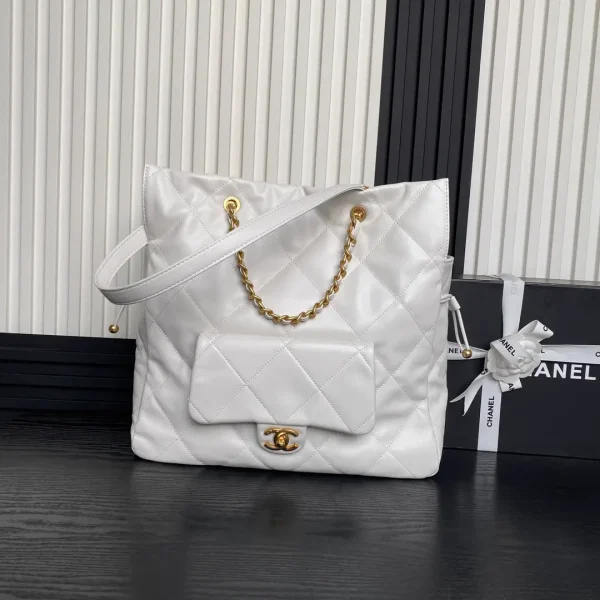 Chanel Quilted Tote Bag image 1