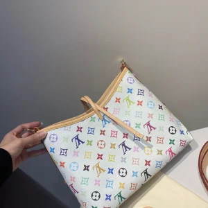 Multicolor Monogram Carryall Bag image 1