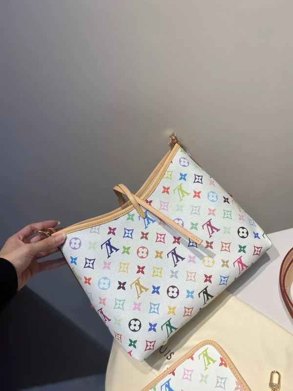 Multicolor Monogram Carryall Bag image 1