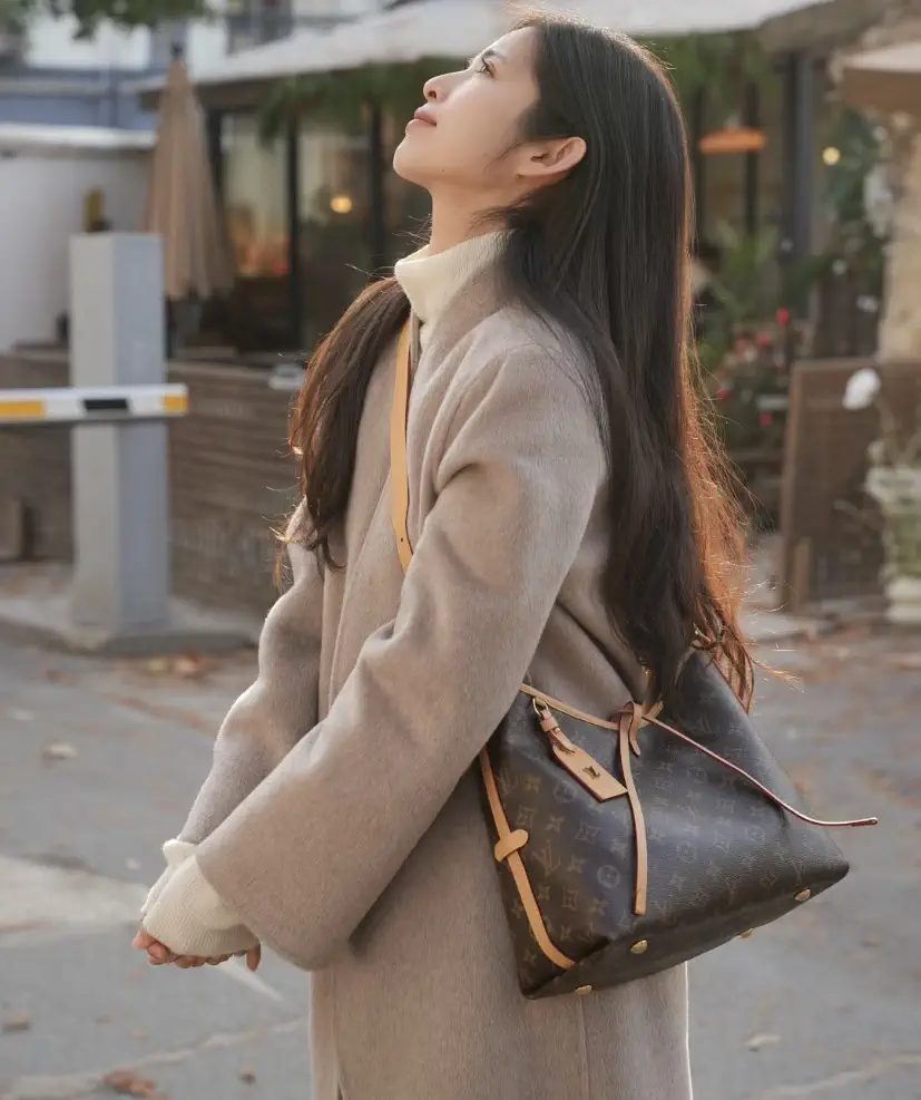 Monogram Carryall Shoulder Bag image 1