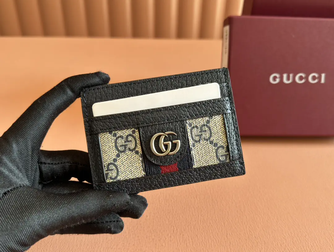 Gucci Ophidia Monogram Card Holder image 1