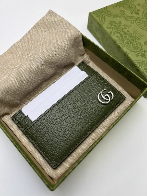 Gucci Green Card Holder image 1