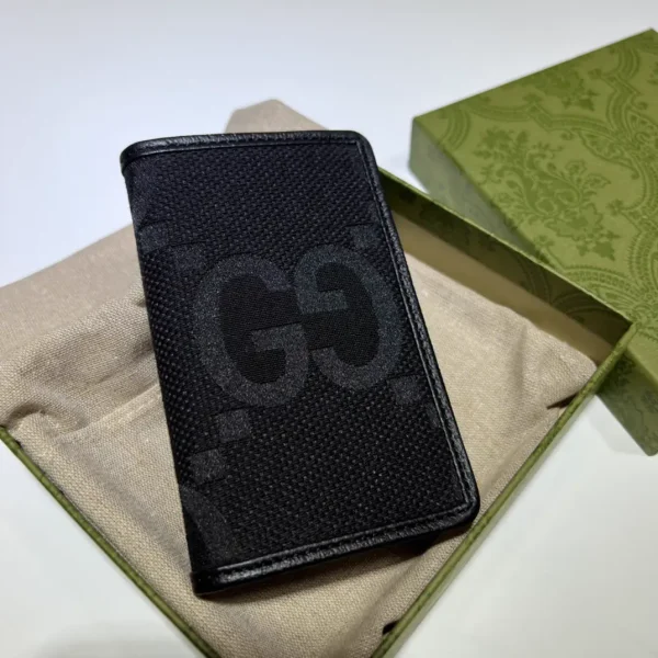 Gucci Monogram Black Wallet image 1