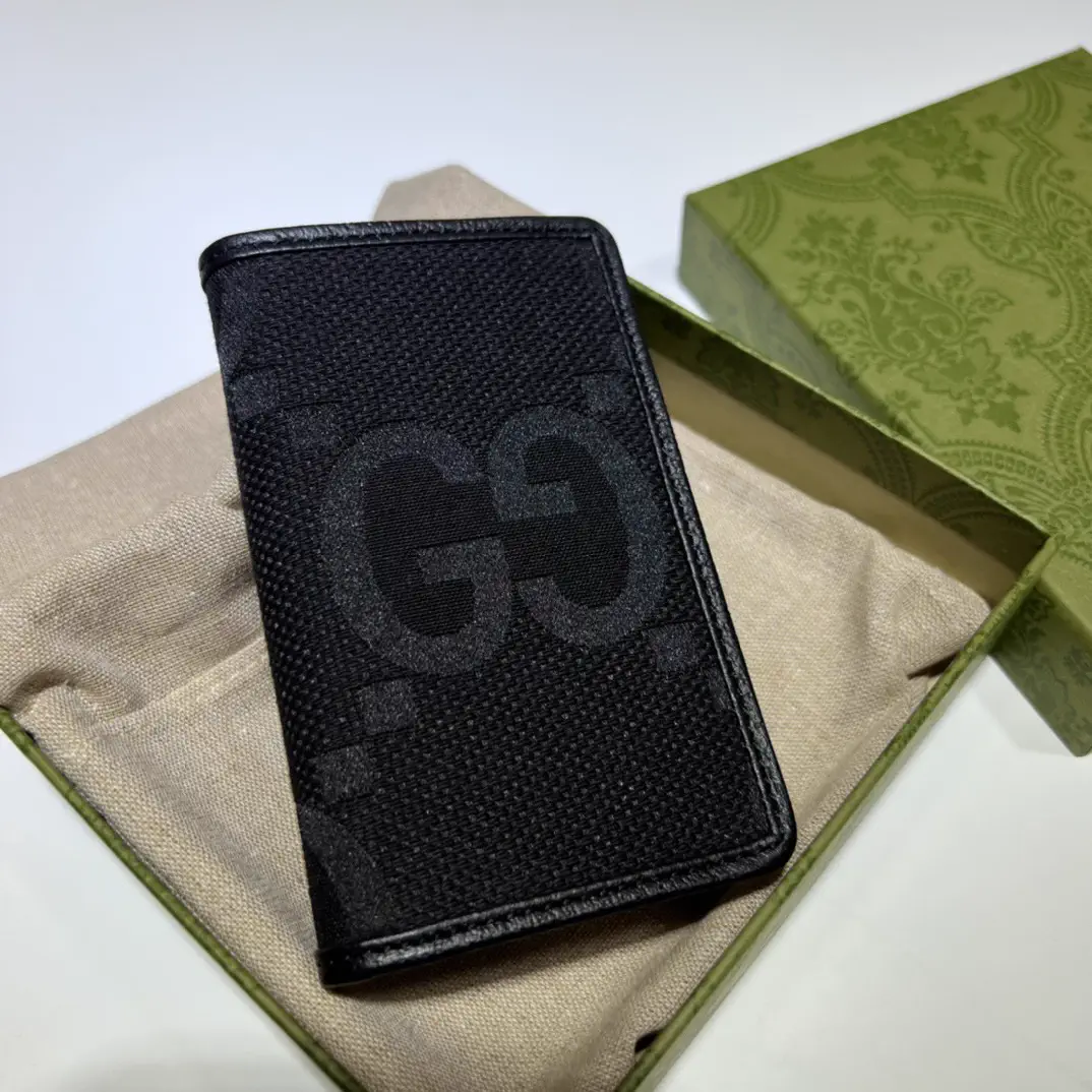 Gucci Monogram Black Wallet image 1