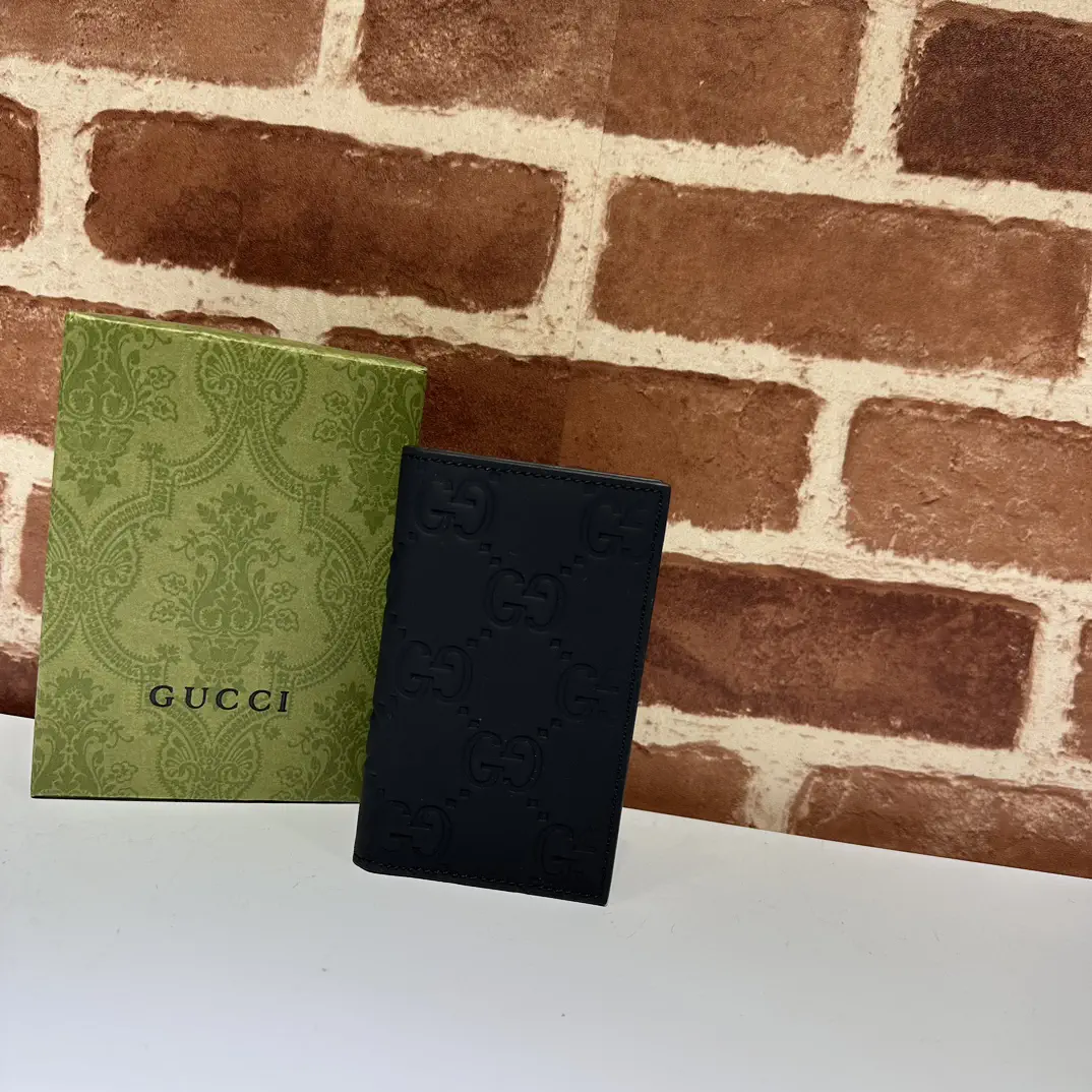 Gucci GG Embossed Card Holder image 1