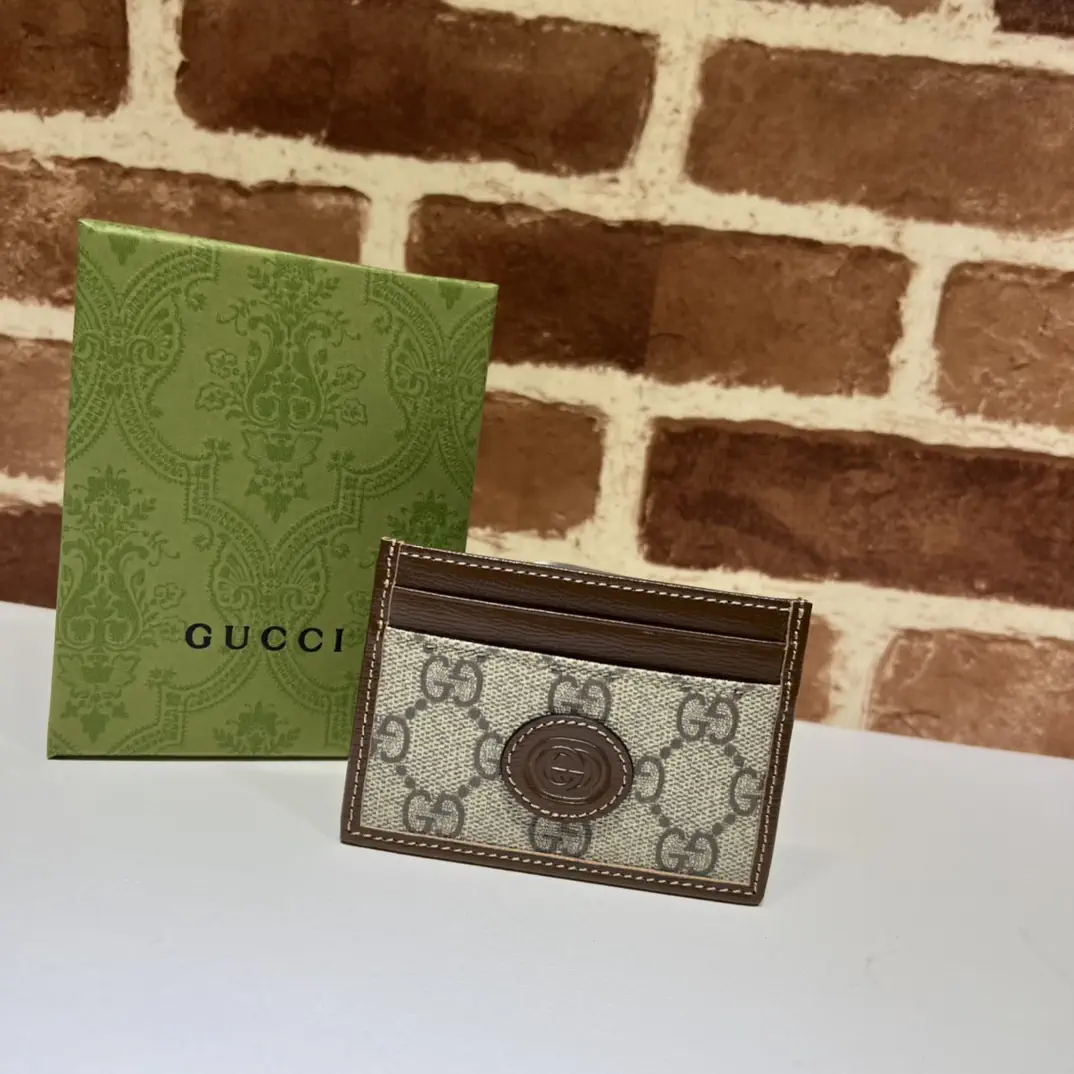 Gucci Monogram Card Holder image 1