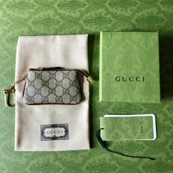 Gucci GG Monogram Key Pouch image 1