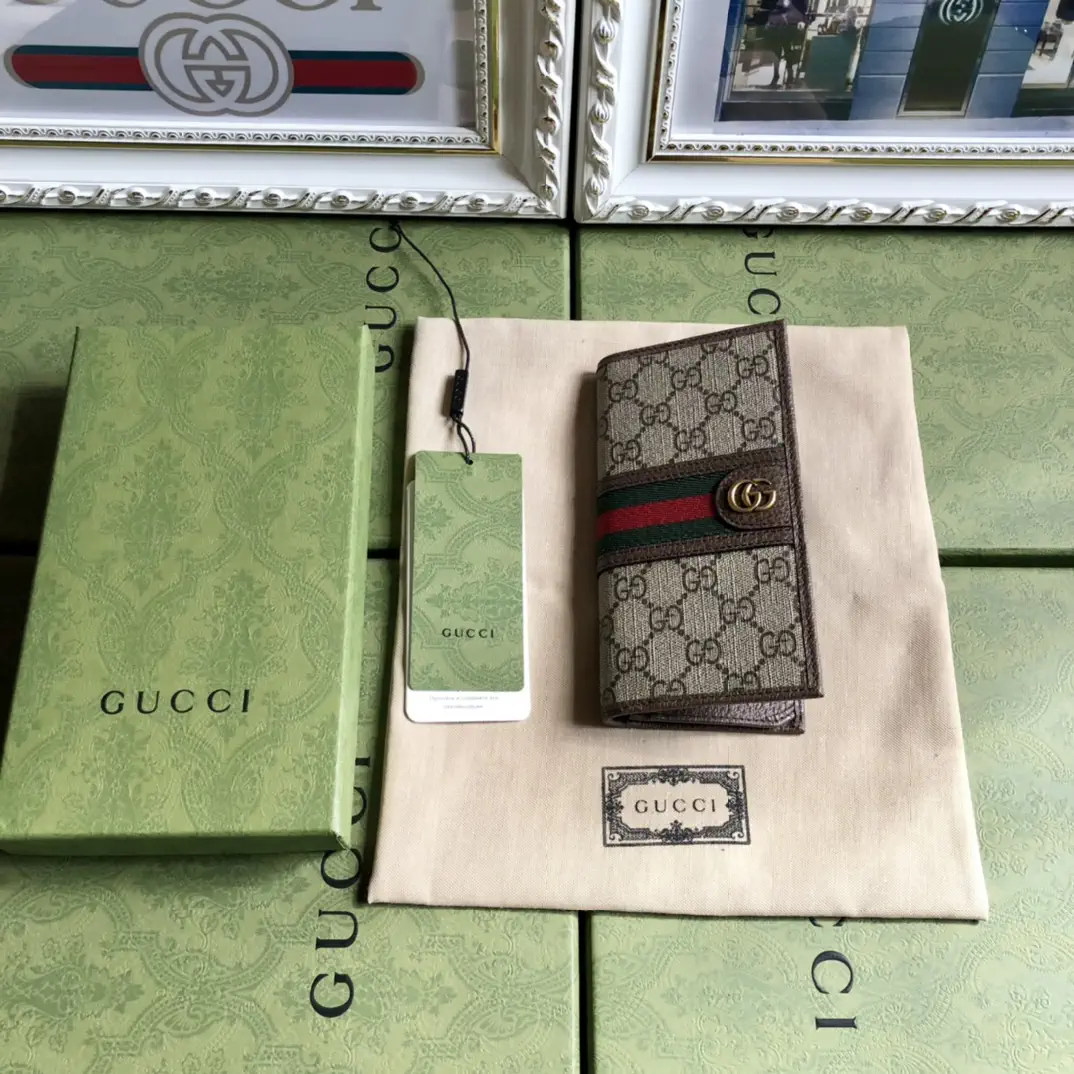 Gucci Monogram Long Wallet image 1