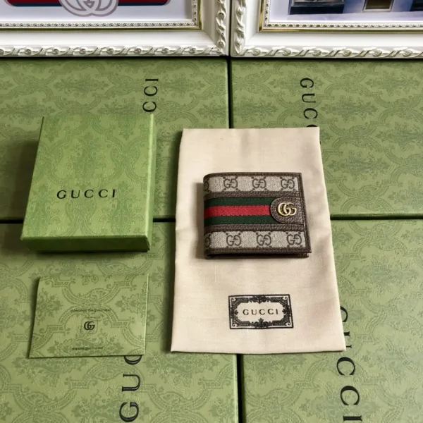 Gucci Monogram Web Stripe Wallet image 1