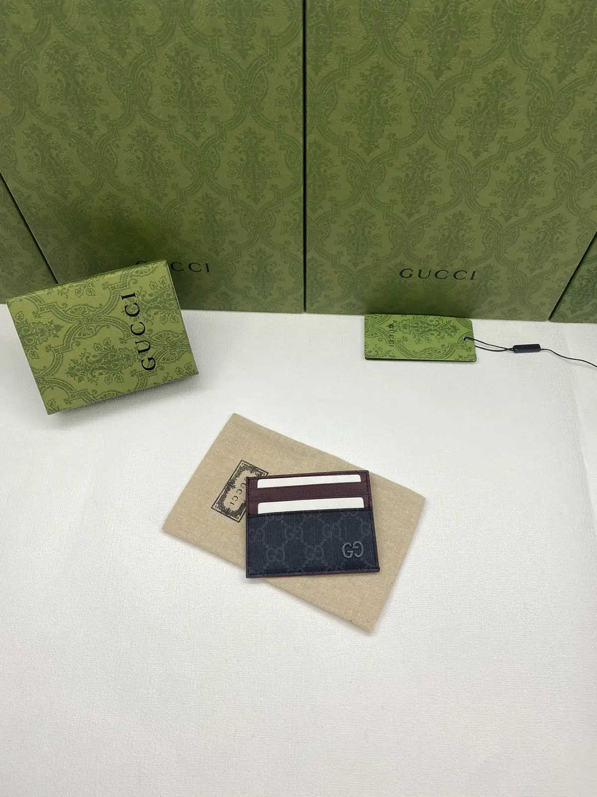 Gucci GG Monogram Card Holder image 1