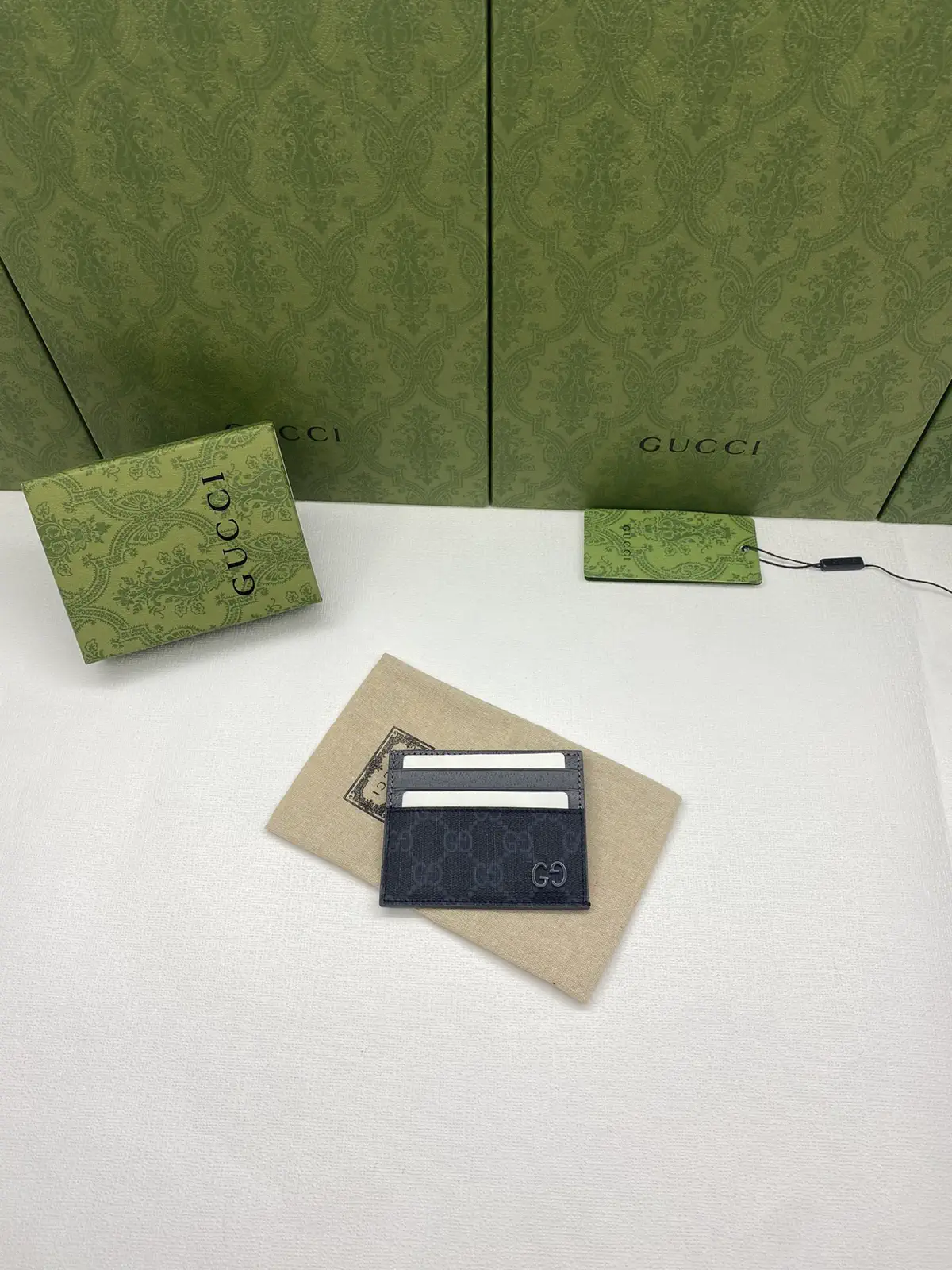 Gucci GG Monogram Card Holder image 1