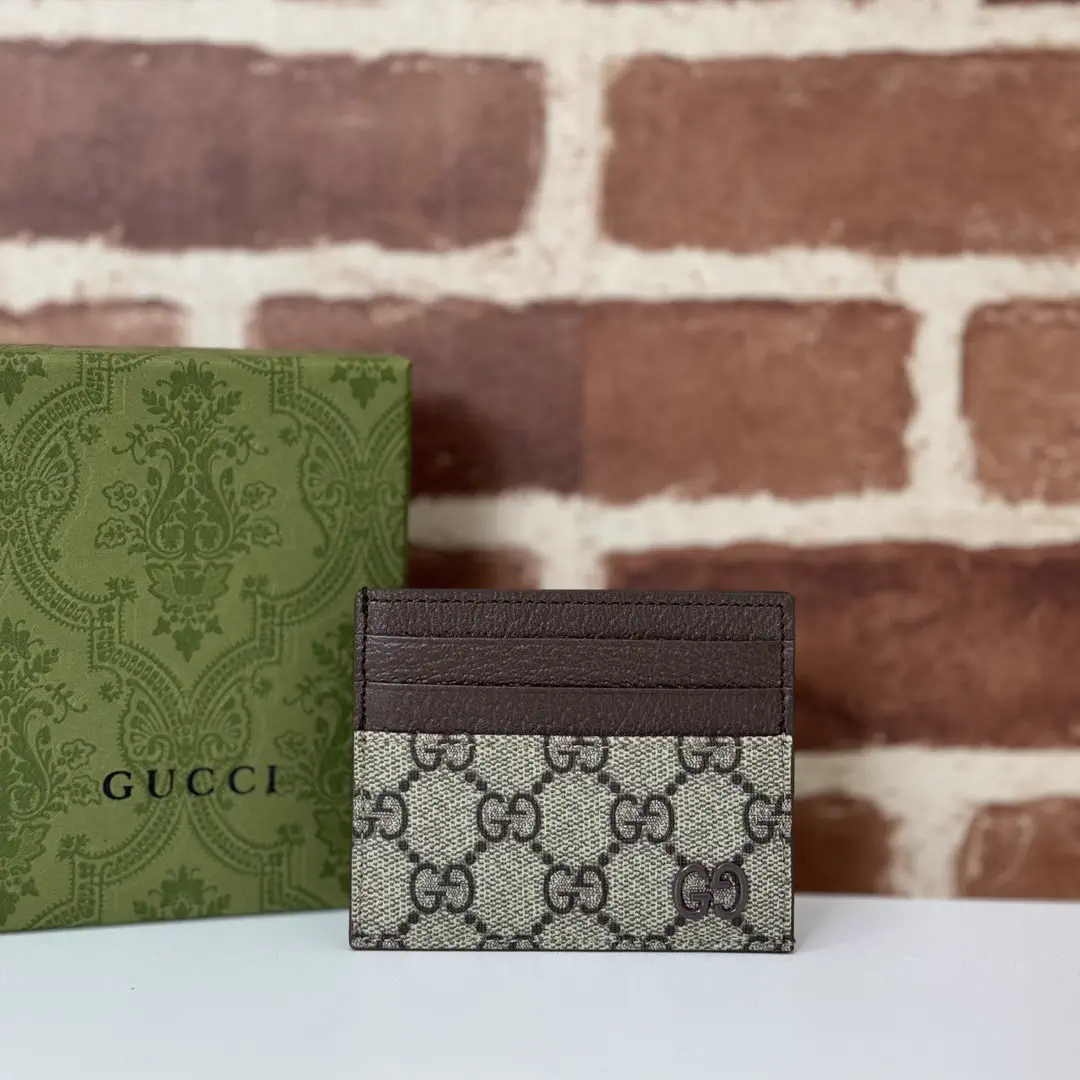 Gucci Monogram Card Holder image 1
