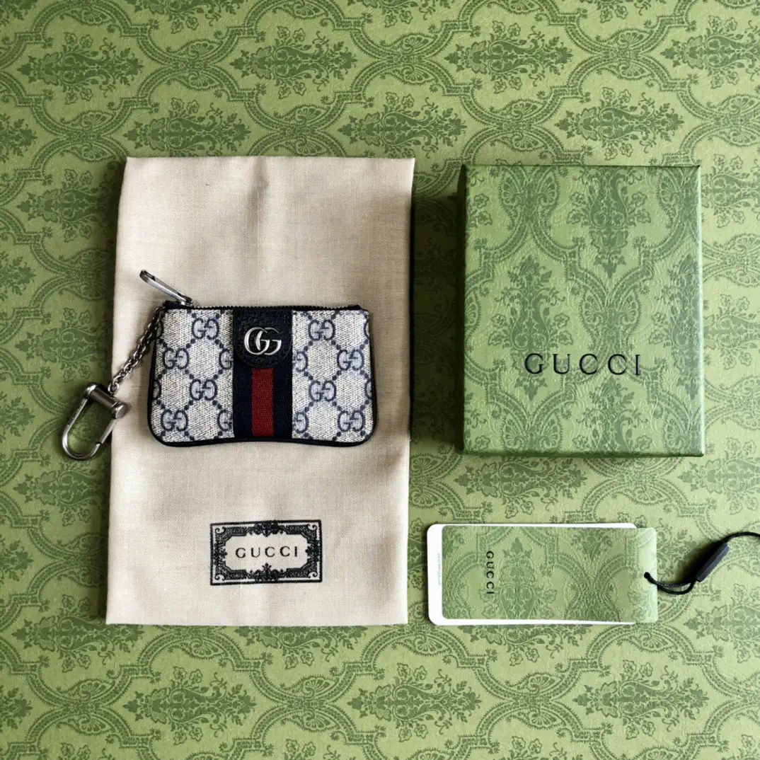 Gucci GG Monogram Key Pouch image 1