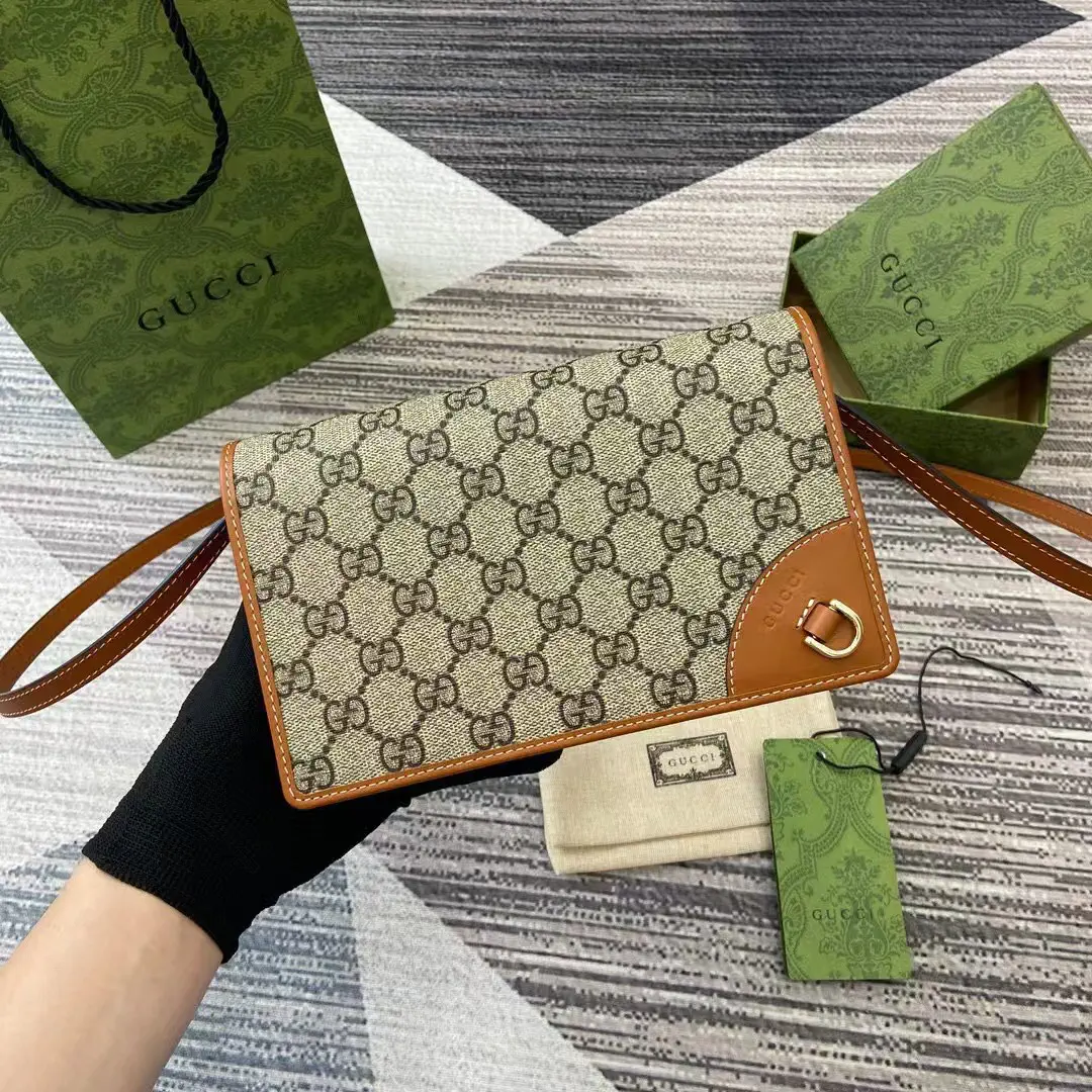 Gucci GG Emblem Super Mini Shoulder Bag image 1