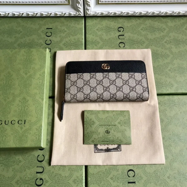 Gucci GG Monogram Zip Around Wallet image 1