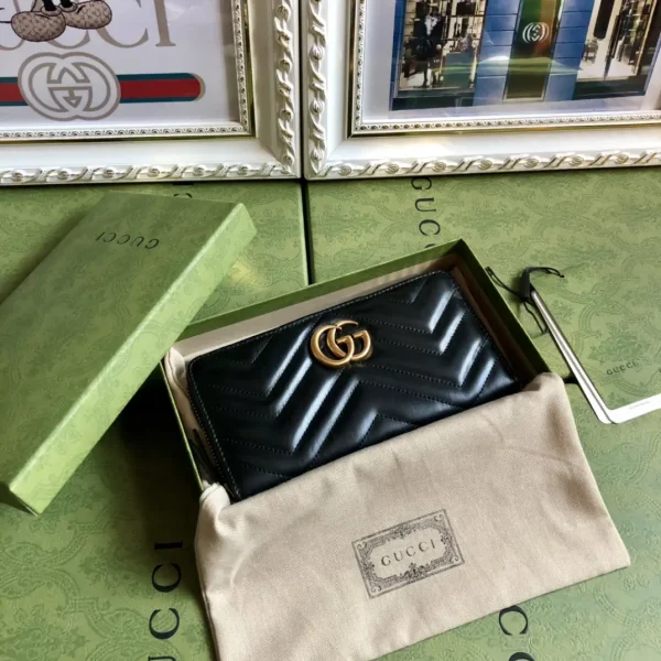 Gucci Quilted Zip Around Wallet image 1