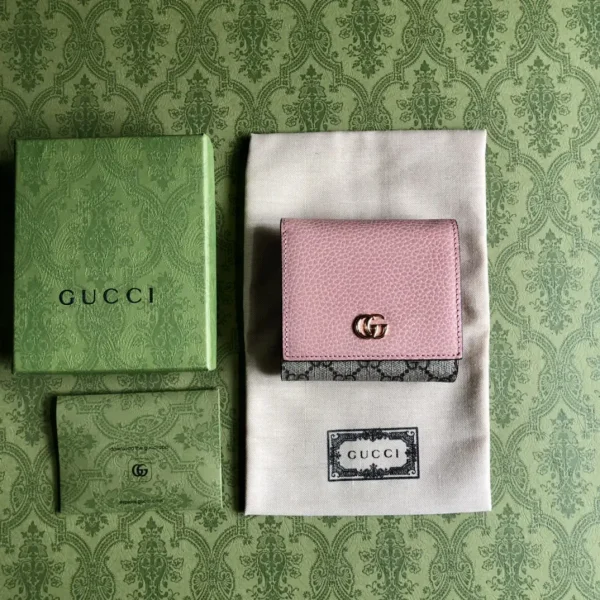 Gucci Ophidia Series GG Marmont Compact Wallet image 1