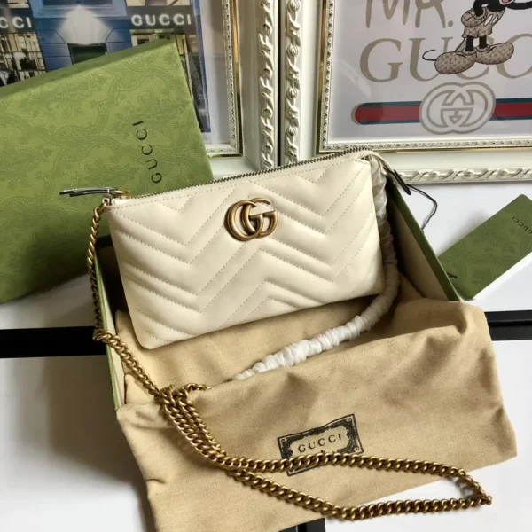 Gucci Quilted Leather Chain Crossbody Bag image 1