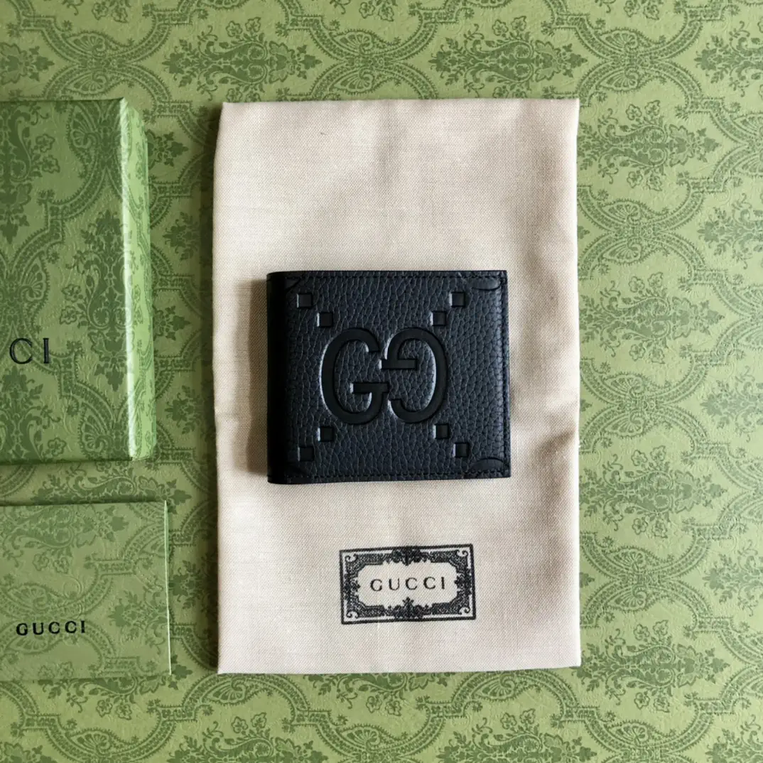 Gucci Super Double G Leather Wallet image 1