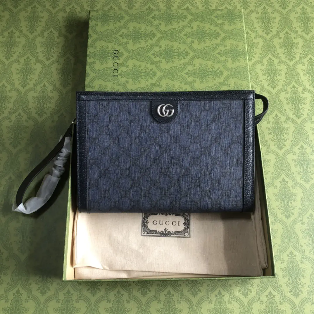 Gucci Ophidia GG Monogram Clutch image 1