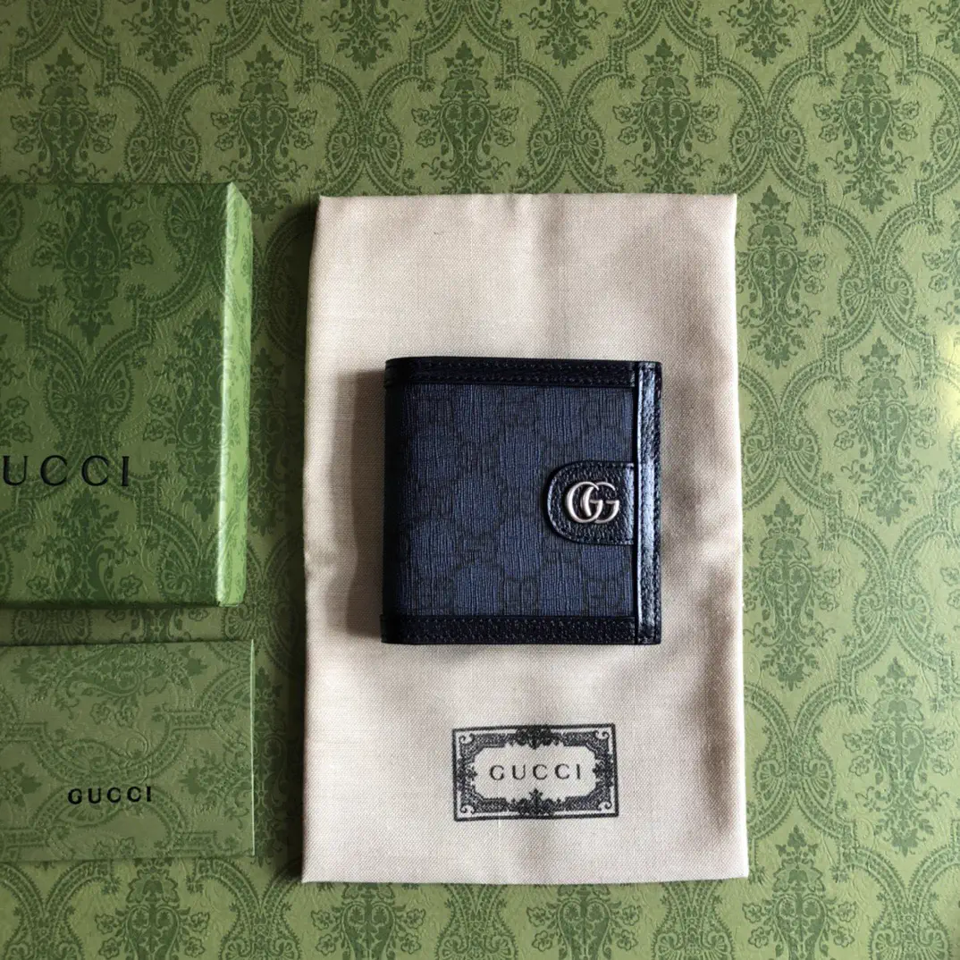 Gucci Ophidia GG Pattern Canvas Wallet image 1