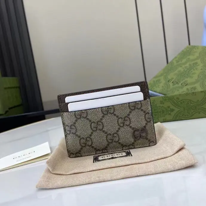 Gucci GG Monogram Card Holder image 1