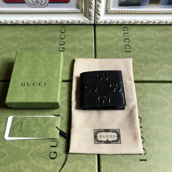 Gucci GG Embossed Leather Wallet image 1