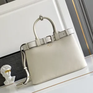 Prada Belted Top Handle Tote Bag image 1