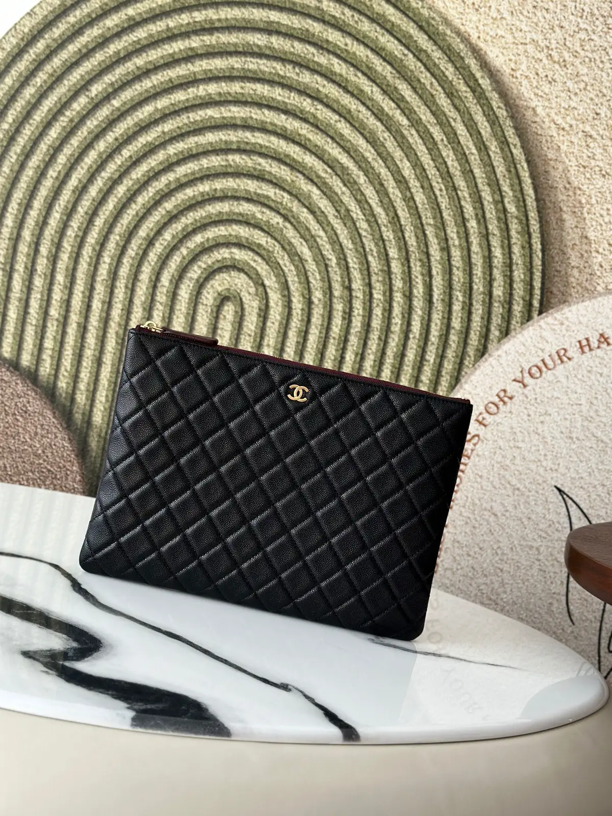 Chanel Quilted Clutch image 1